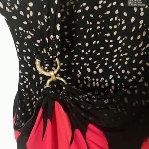 ETCETERA Asymmetrical Neckline Top.